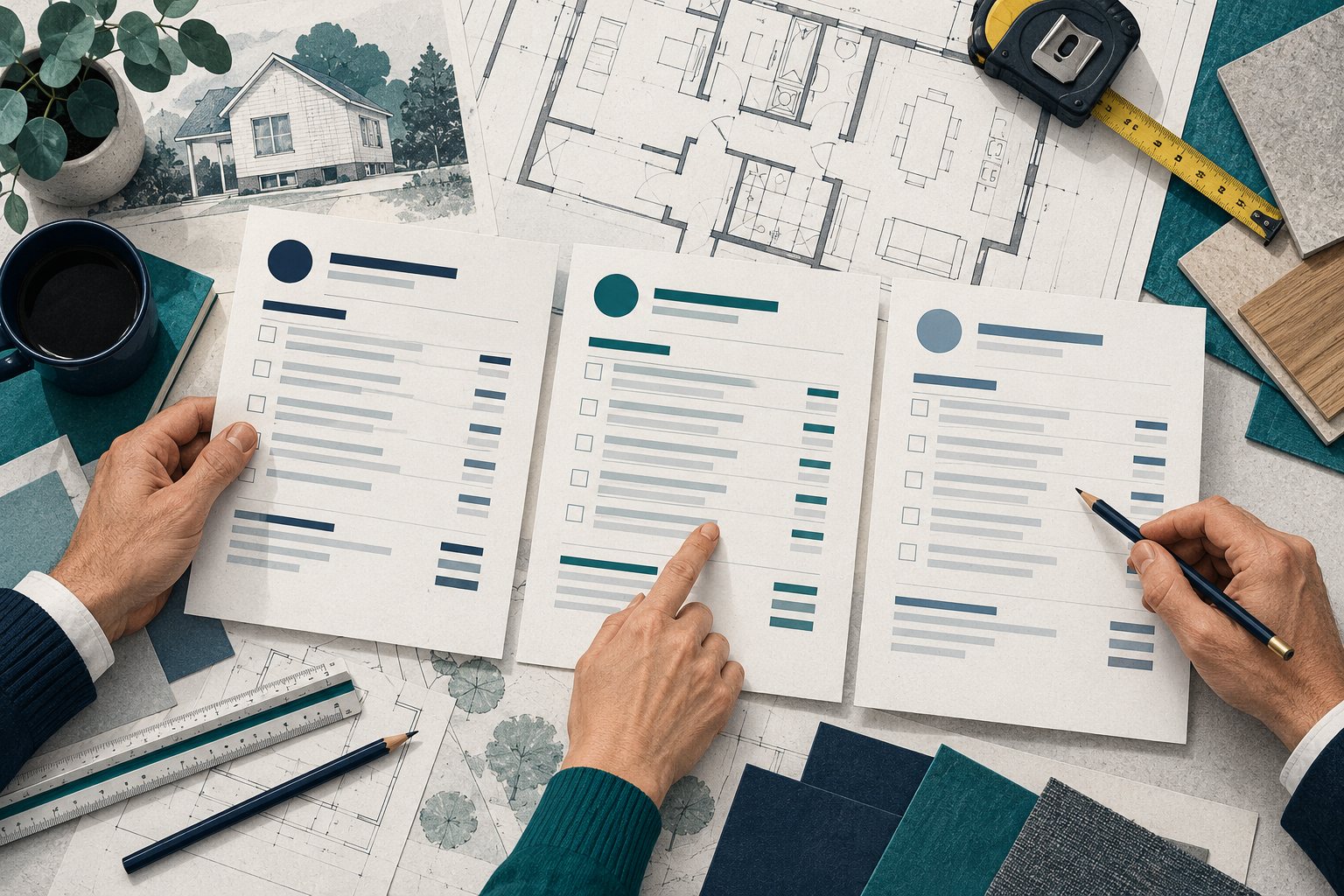 How to compare builders’ quotes before a home renovation